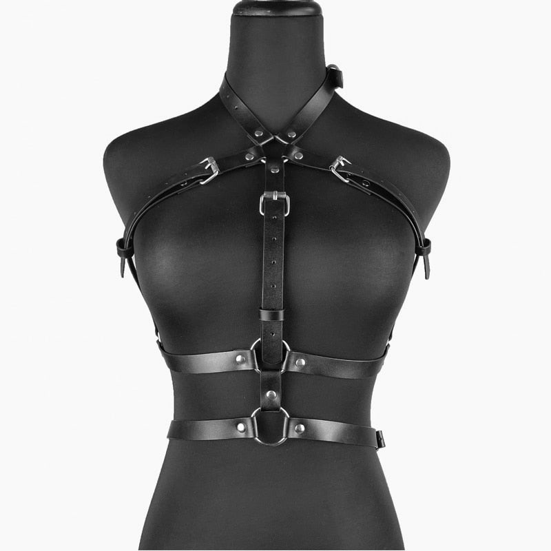 Sexy Harness Kette BH Gürtel Toys Punk Goth Frauen Bdsm Bondage Dessous