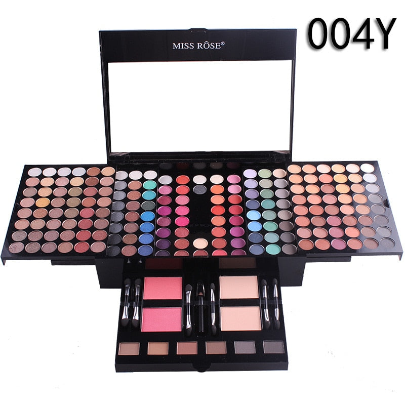 180 Colors Make-up Set Lidschatten Kosmetik Palette Natur Farben Schminkkassette