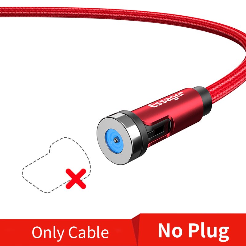 Ladekabel Samsung Handy USB C Typ-C Micro iPhone Huawei Xiaomi Magnet LED Magnetstecker