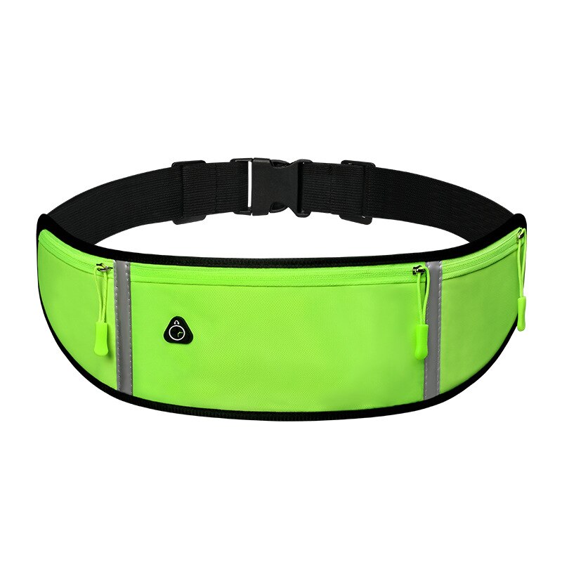 Laufen Gürtel mit Wasserflasche Taille Pack Reißverschlusstaschen Tasche Joggen