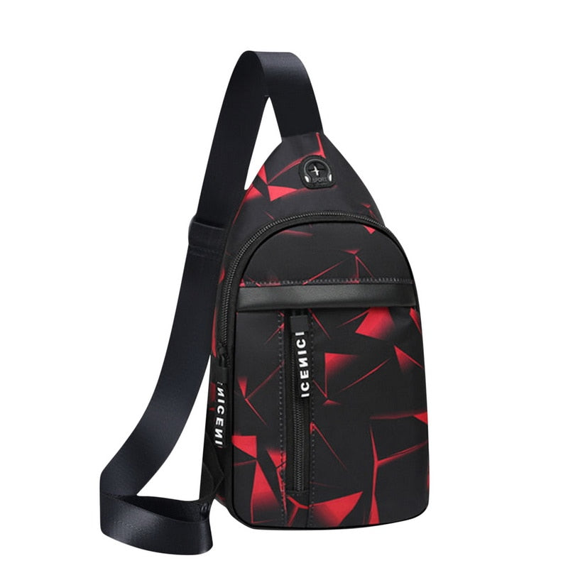 Brusttasche CROSSOVER Bauchtasche Hüfttasche Umhängetasche BODYBAG Rucksack