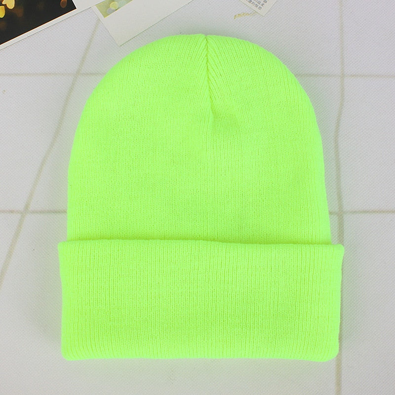 Warme Damen Wintermütze Woll Mütze Strickmütze Kappe Hut Unisex