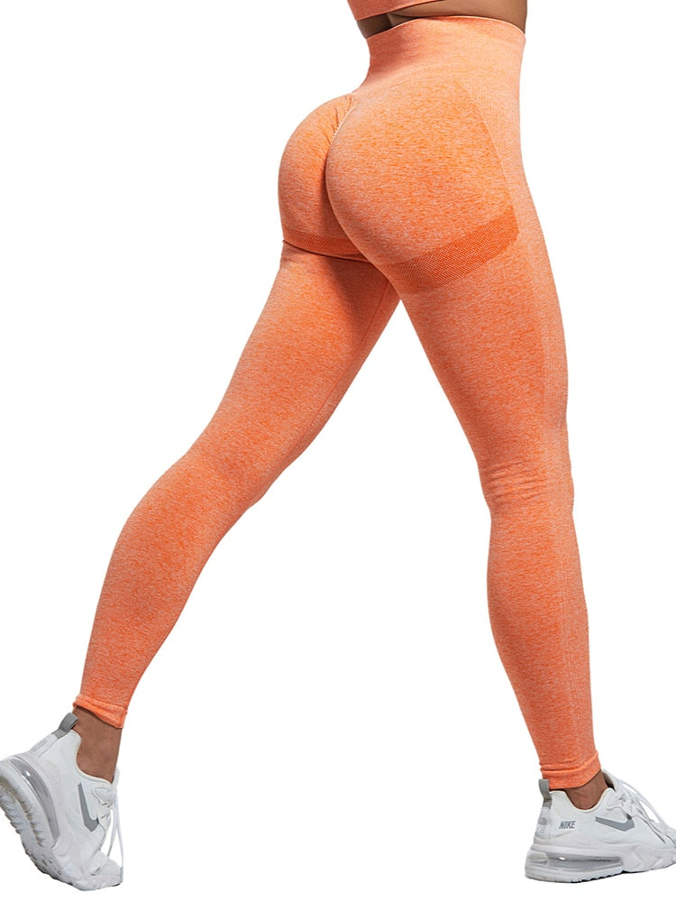 Yoga Leggings Push Up Damen Sport Hose Fitness Gym Stretch Leggins Jogginghose