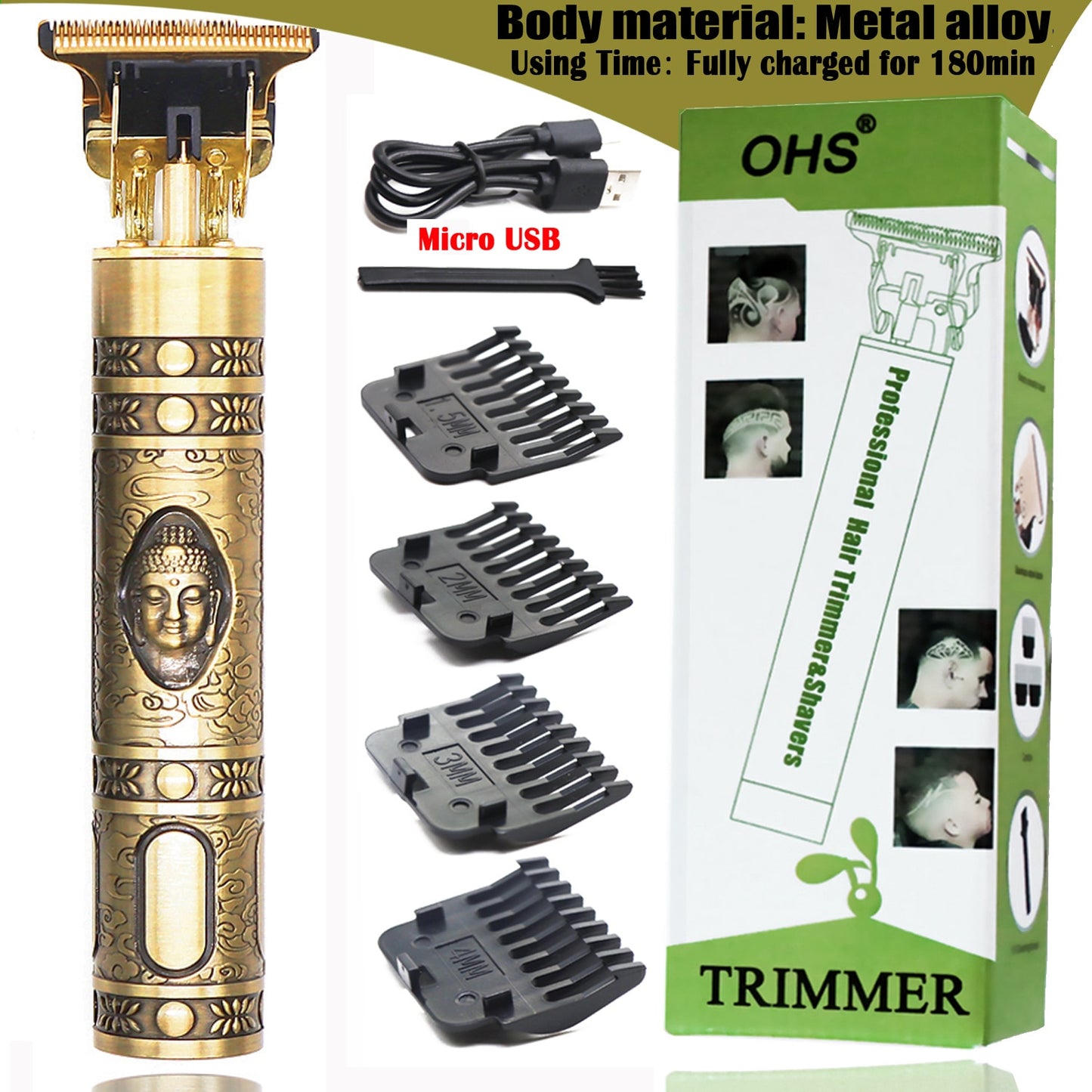 Profi Haarschneidemaschine Haarschneider Rasierer Hair Clipper Bart Trimmer