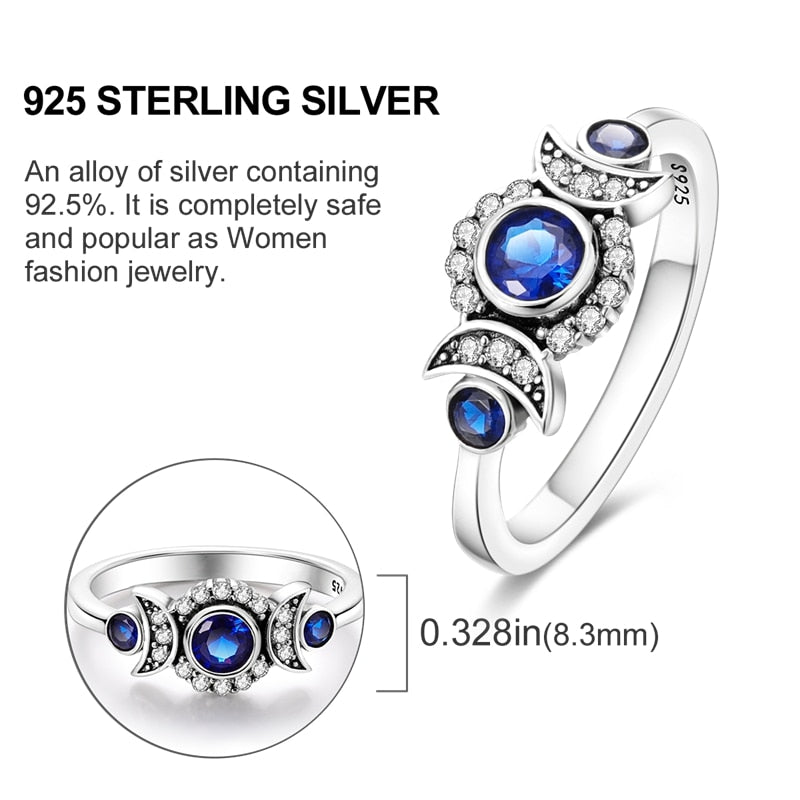Massiv Sterling Silber 925 Ring filigran Fashion Damenring mit AAA Zirkonia