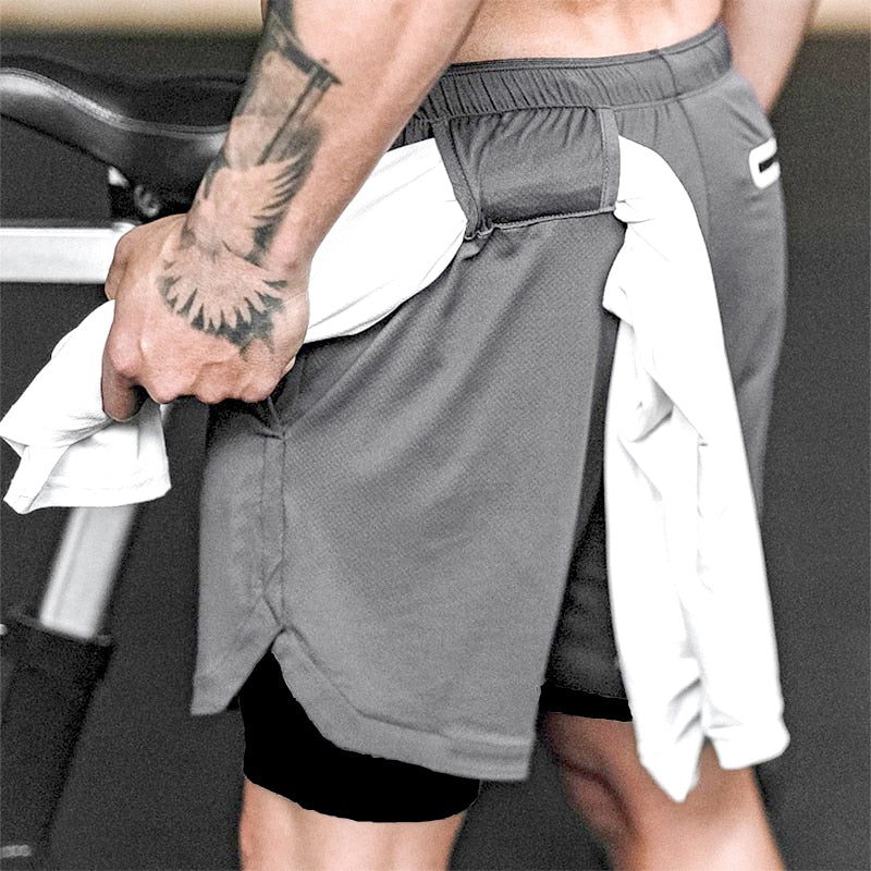 Shorts Bermudas Sporthose Kurze Kurzhose Jogging Unifarben Herren Fitness Gym