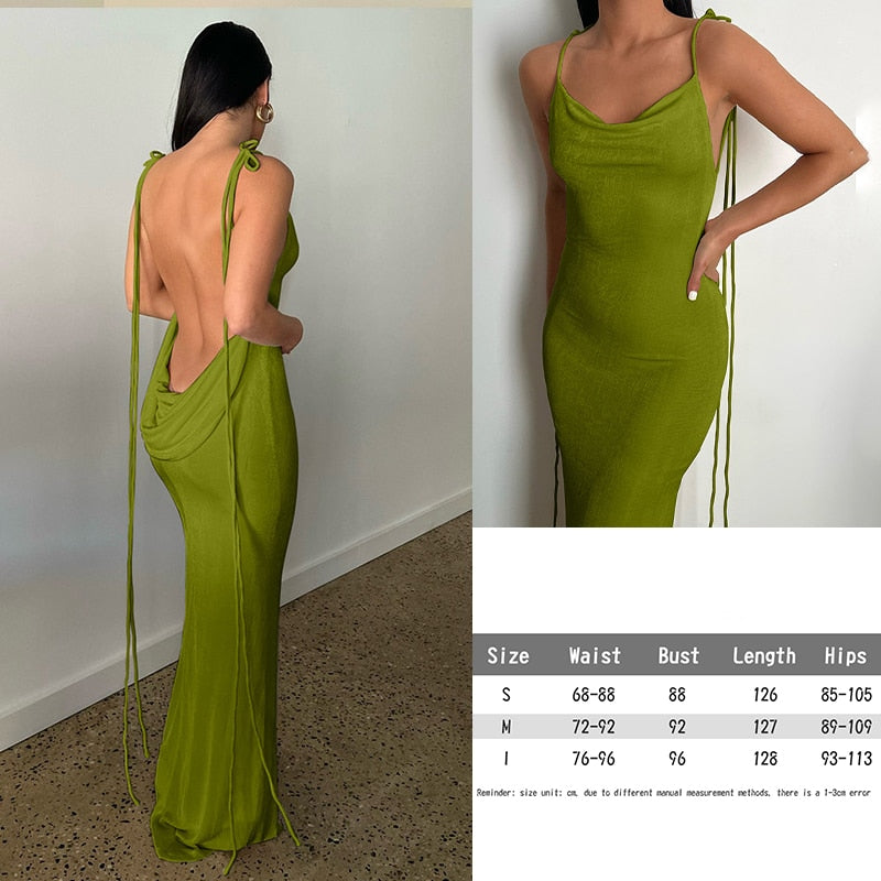 Damen Rückenfrei Sommer Partykleid Cocktail Abendkleid Kleid Clubwear