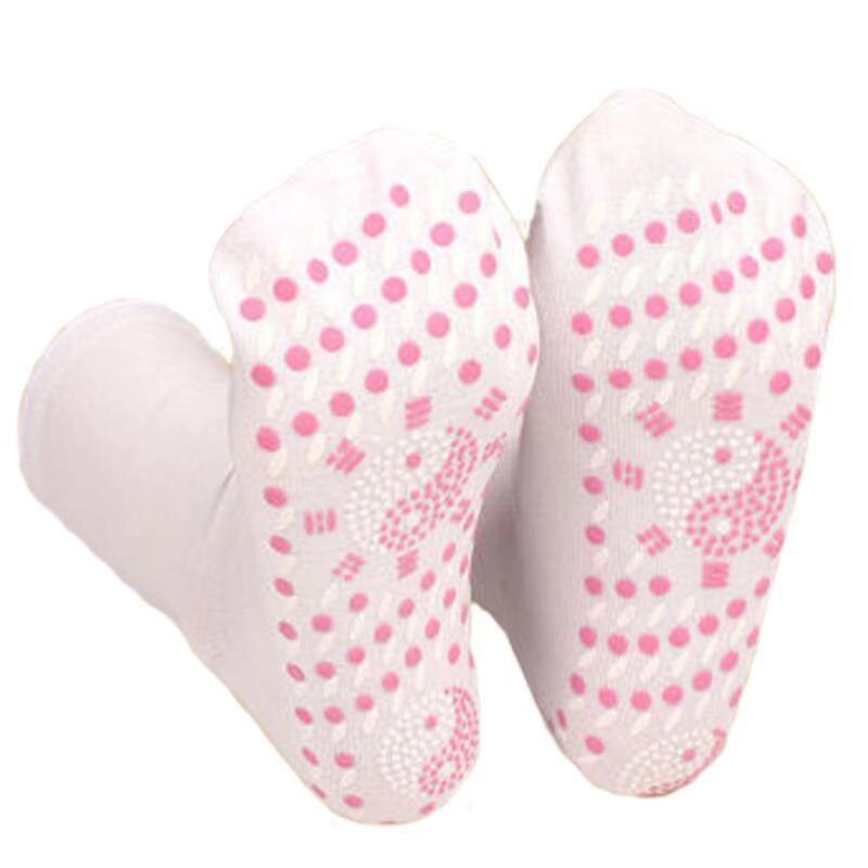 Selbsterwärmende Turmalin-Magnet Socken Therapie Magnetfeldtherapie Fußmassage