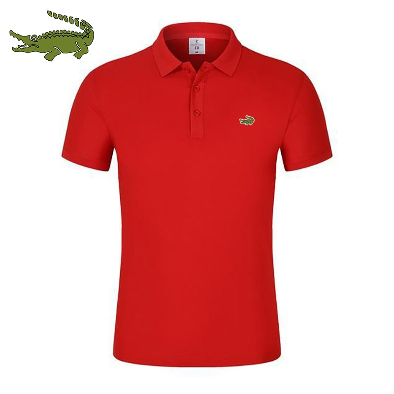 Herren Poloshirt Kontrast Kragen Polo Kurzarm Slim Fit Hemd Polohemd T-Shirt NEU
