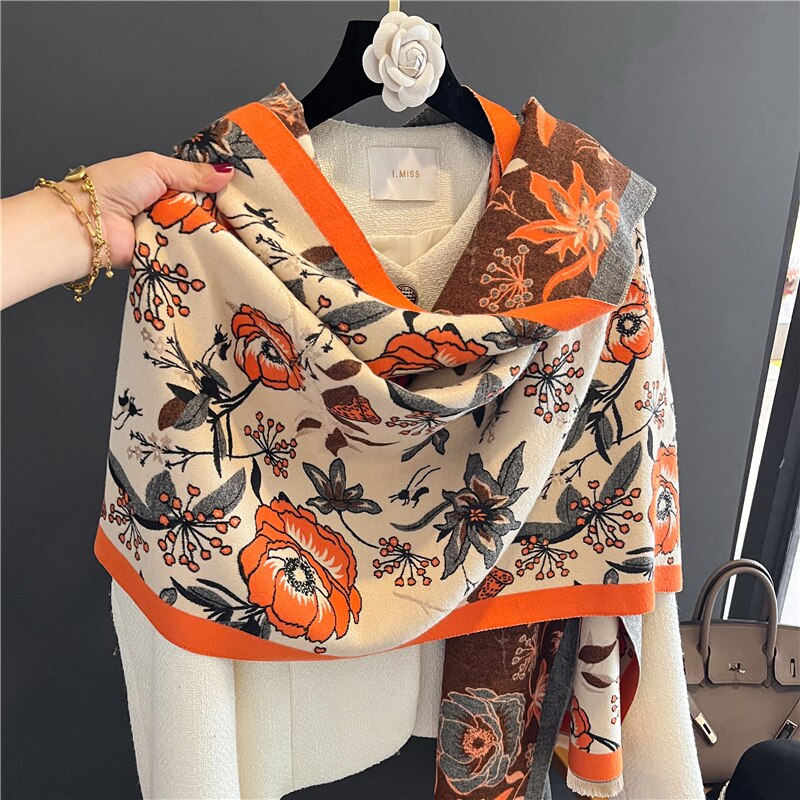 Fashion Damen Winterschal Viskose Stola Schlauchschal  Halstuch Strickschal Loop NEU