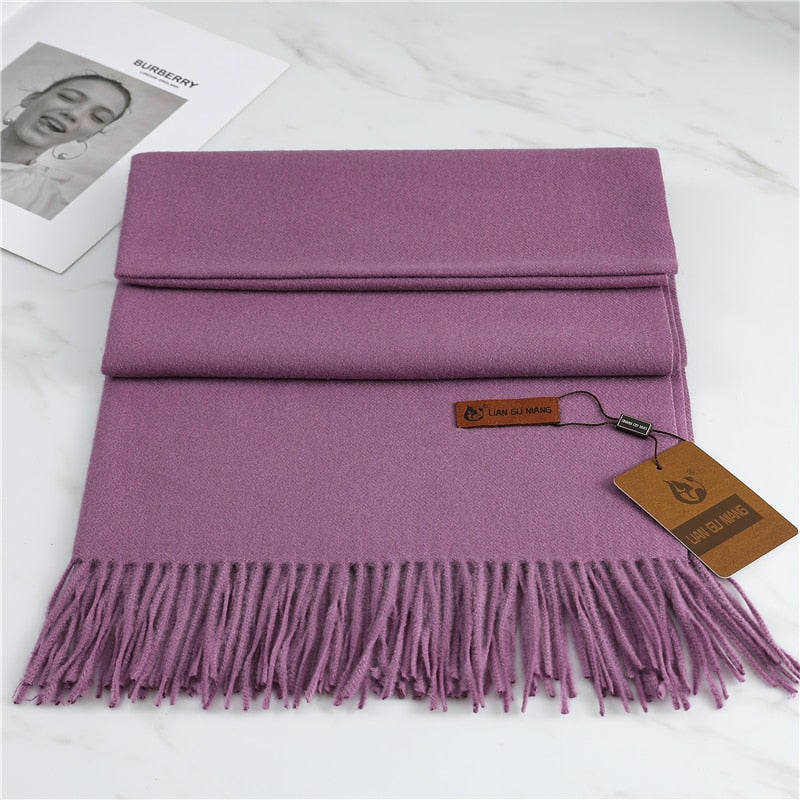 Fashion Damen Winterschal Viskose Stola Schlauchschal  Halstuch Strickschal Loop NEU