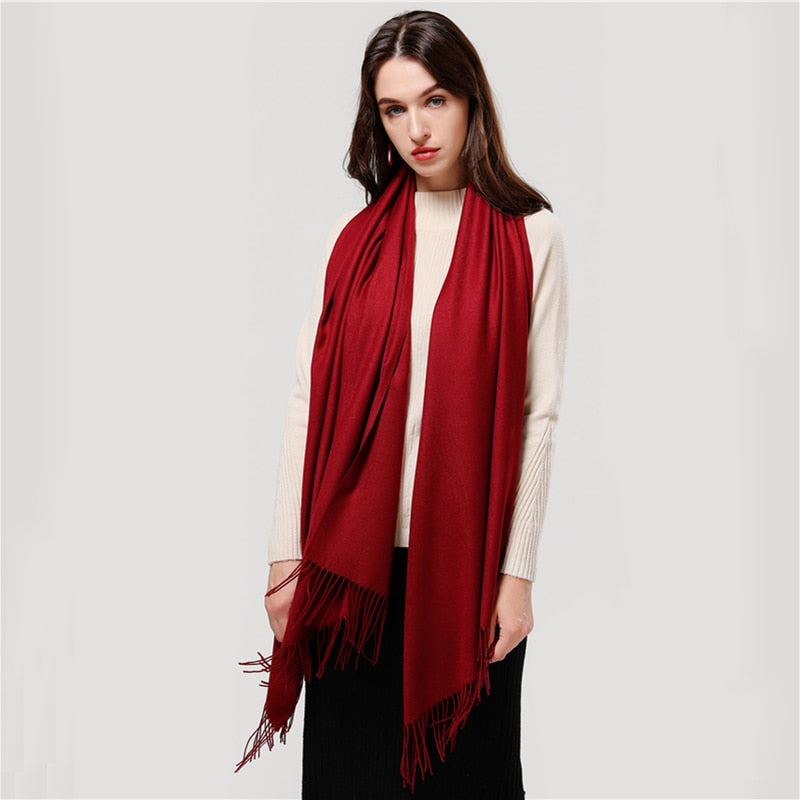 Fashion Damen Winterschal Viskose Stola Schlauchschal  Halstuch Strickschal Loop NEU