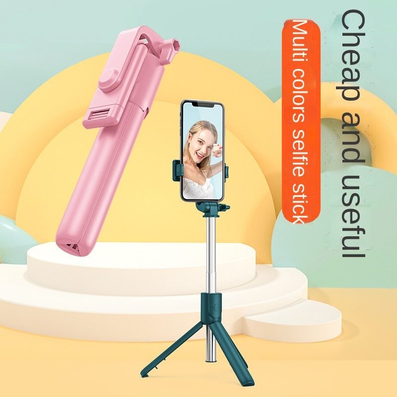Selfie Stick Wireless Bluetooth Selfie Stick faltbares Mini-Stativ 700MM
