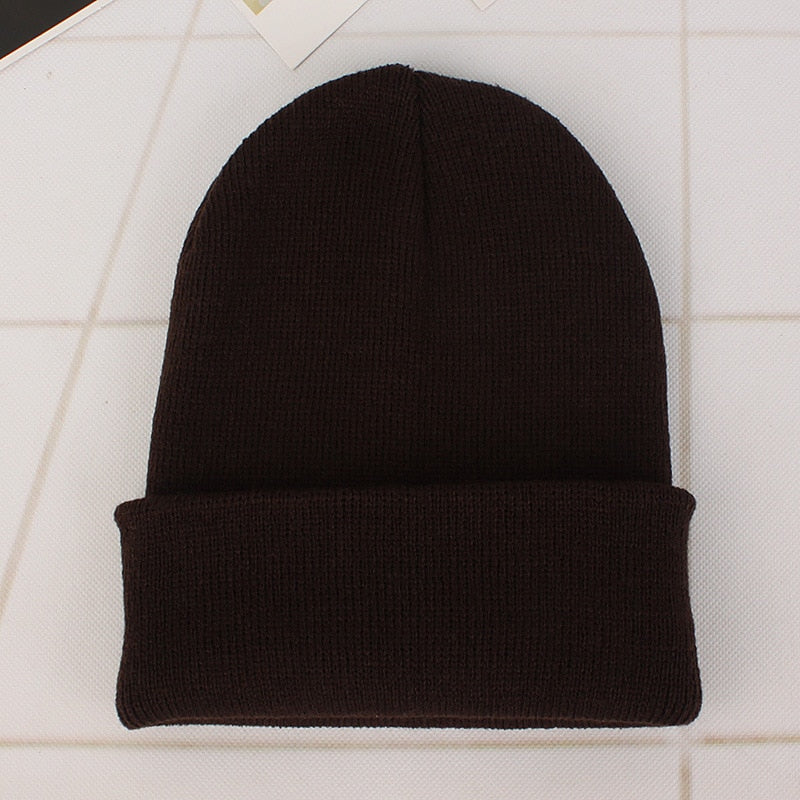 Warme Damen Wintermütze Woll Mütze Strickmütze Kappe Hut Unisex