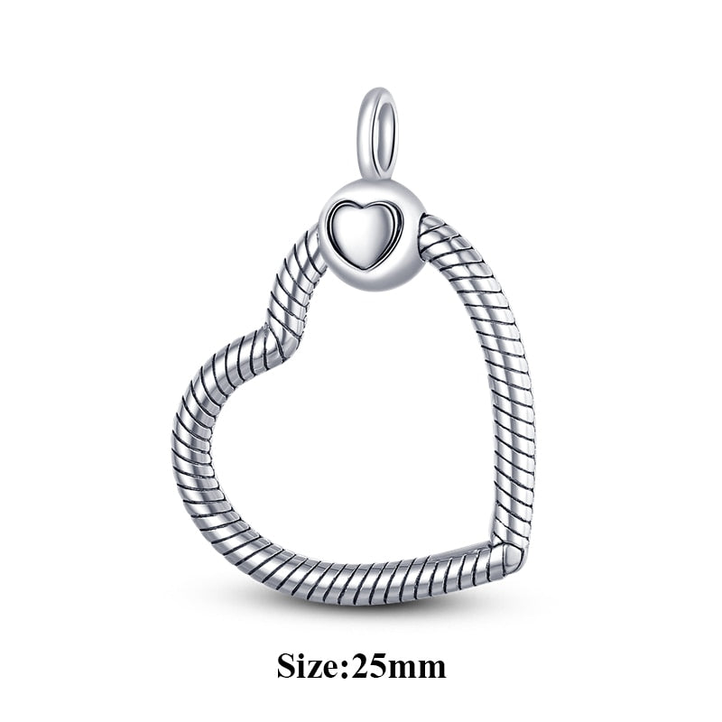 Massiv Sterling Silber 925 Panzerkette Fashion Halskette mit Zirkonia Anhänger Damen