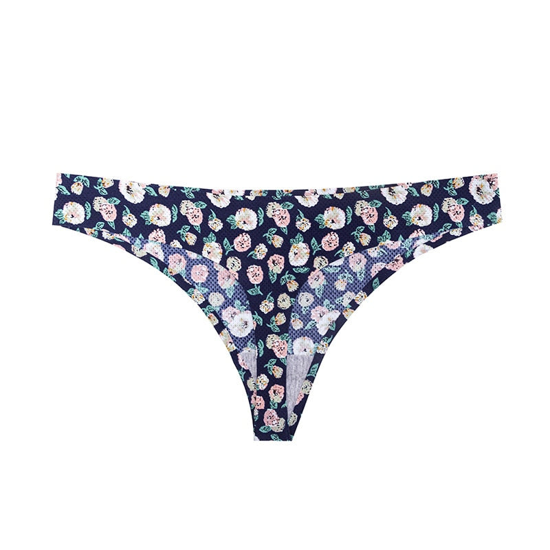 Frauen Baumwolle Nahtlose Unterwäsche Tanga G-String Höschen Schlüpfer Slip Dessous