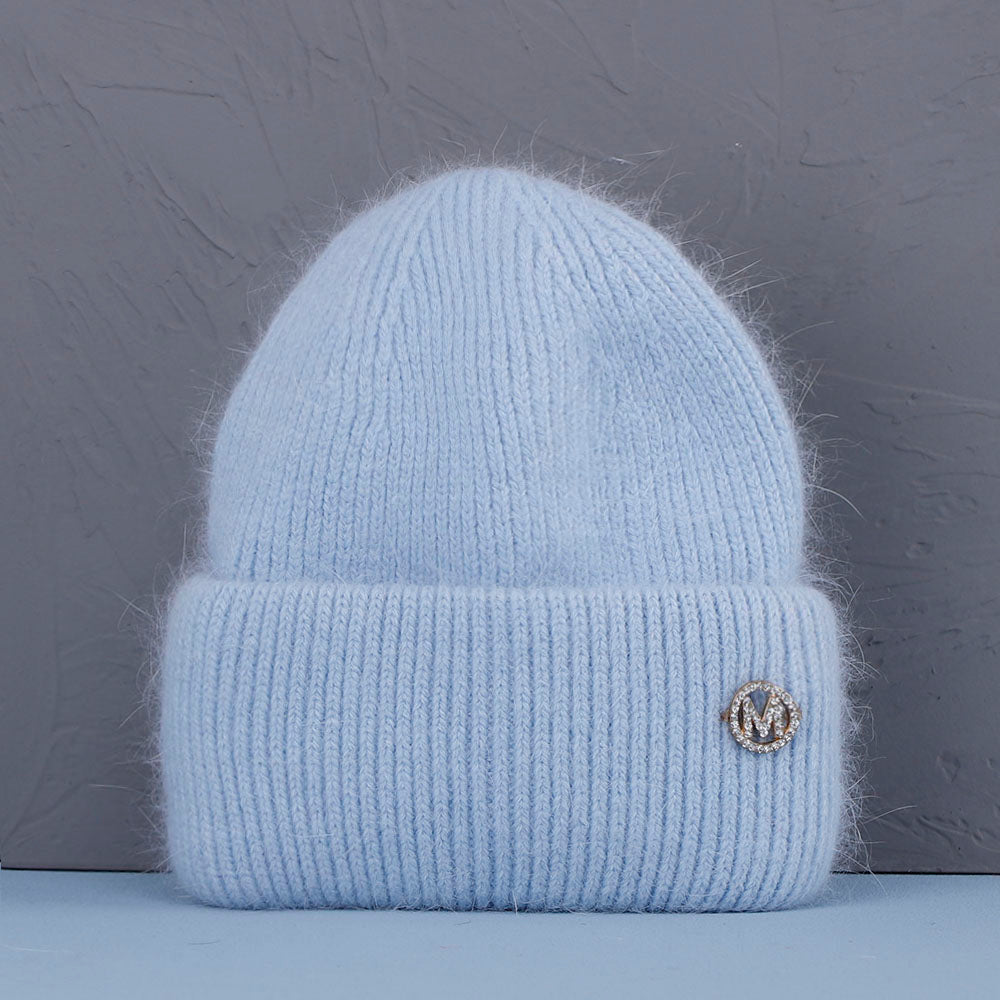 Warme Damen Wintermütze Woll Mütze Strickmütze Kappe Hut Unisex