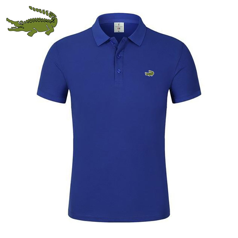 Herren Poloshirt Kontrast Kragen Polo Kurzarm Slim Fit Hemd Polohemd T-Shirt NEU