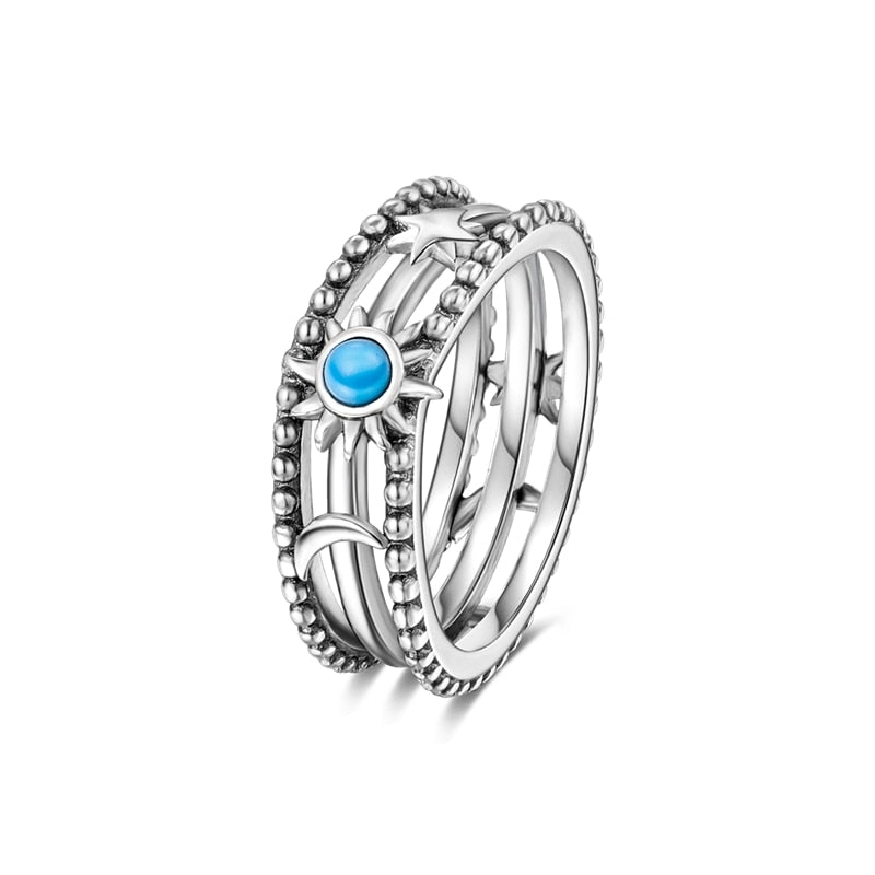 Massiv Sterling Silber 925 Ring filigran Fashion Damenring mit AAA Zirkonia
