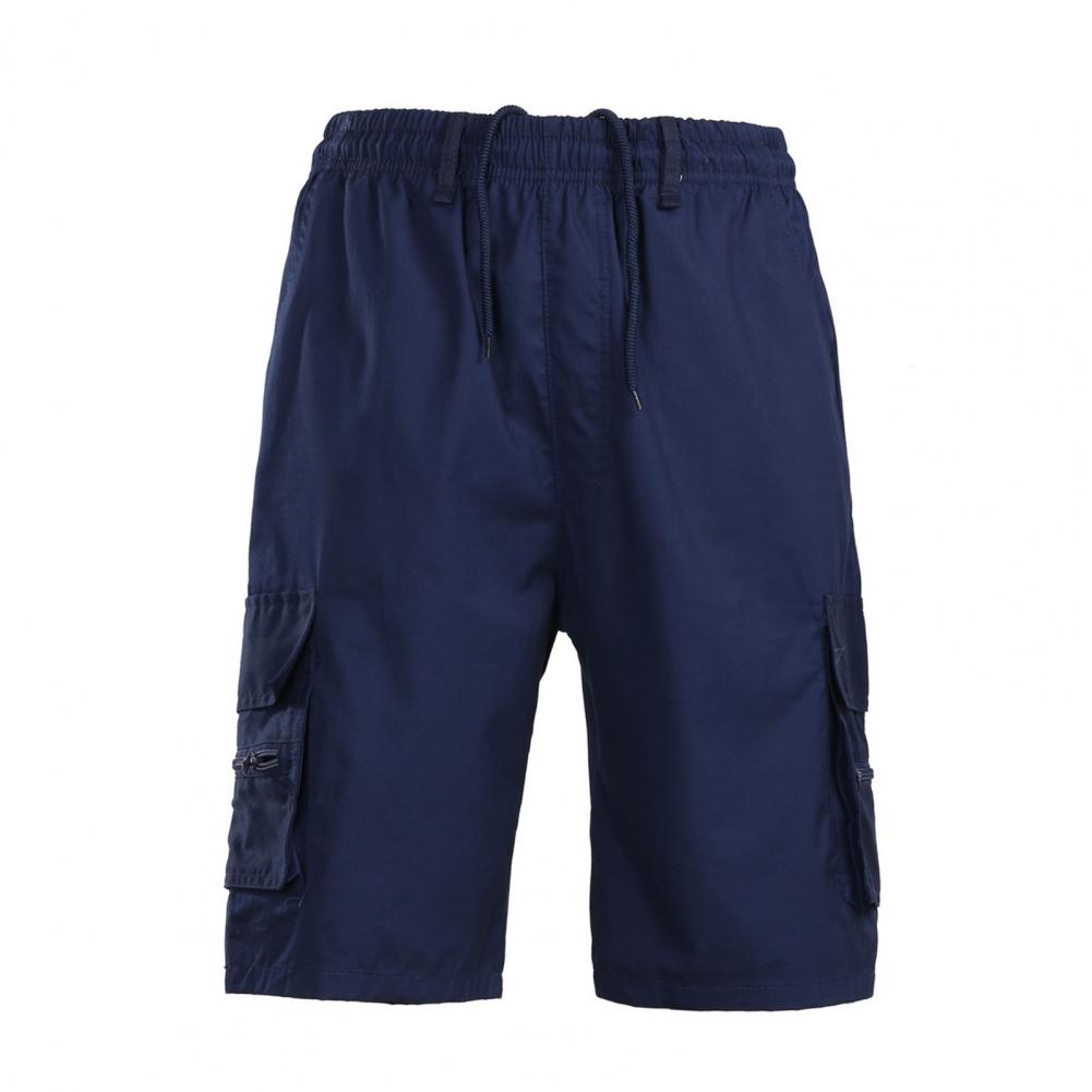 Herren Shorts Bermuda Cargo Pants Vintage Casual Sommer Capri Kurze Hose