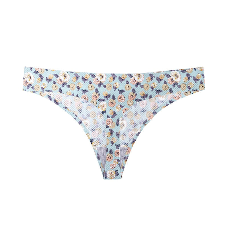 Frauen Baumwolle Nahtlose Unterwäsche Tanga G-String Höschen Schlüpfer Slip Dessous