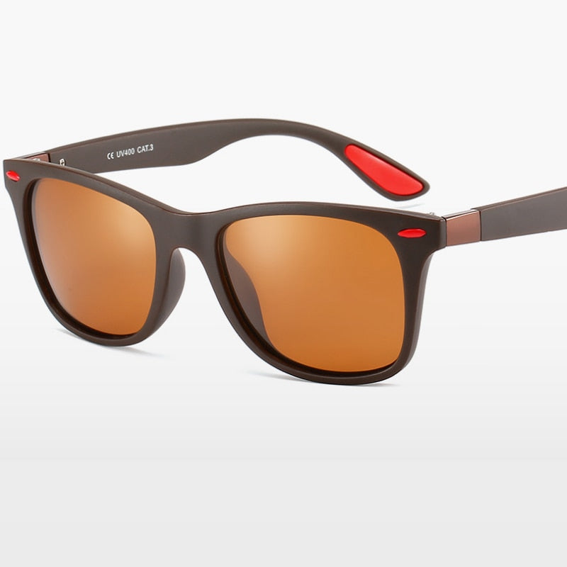 Fashion Herren HD Polarisiert Sonnenbrille 100% UV400 Polycarbonat Pilotenbrille