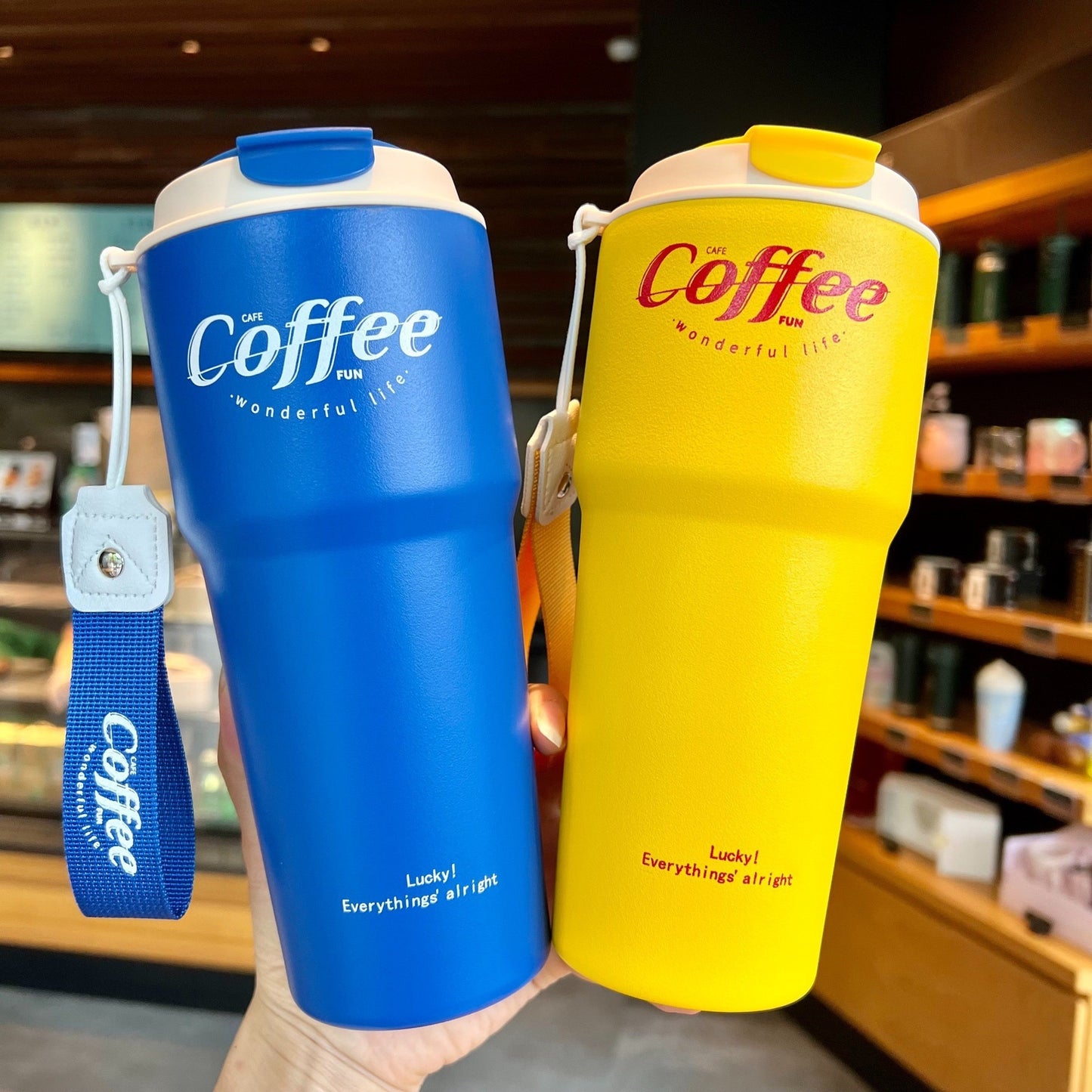 MUG Isolierbecher Auto Thermobecher to go 420/620 ML Spülmaschinengeeignet Edelstahl