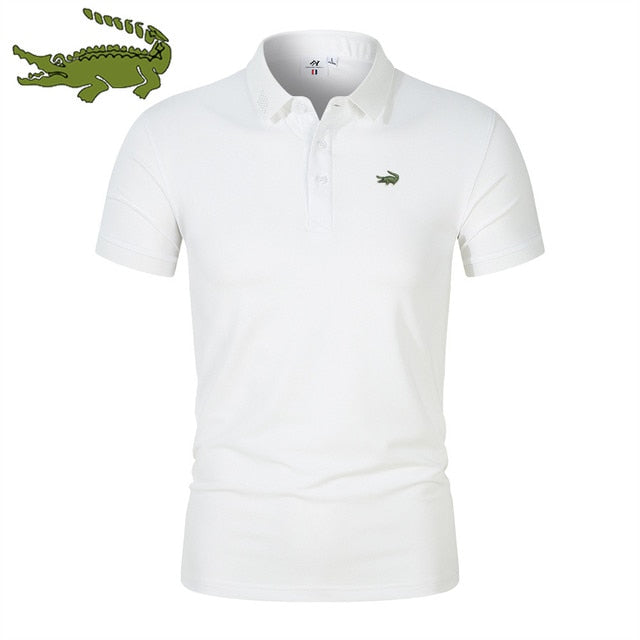 Männer Poloshirt Kontrast Kragen Polo Kurzarm Slim Fit Hemd Polohemd T-Shirt NEU