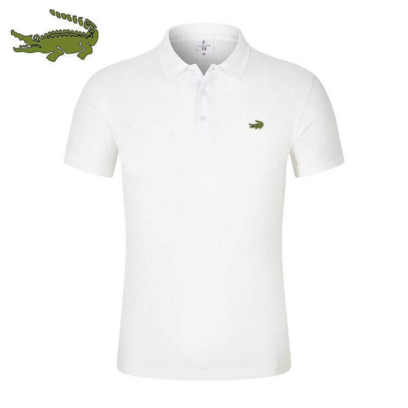 Herren Poloshirt Kontrast Kragen Polo Kurzarm Slim Fit Hemd Polohemd T-Shirt NEU