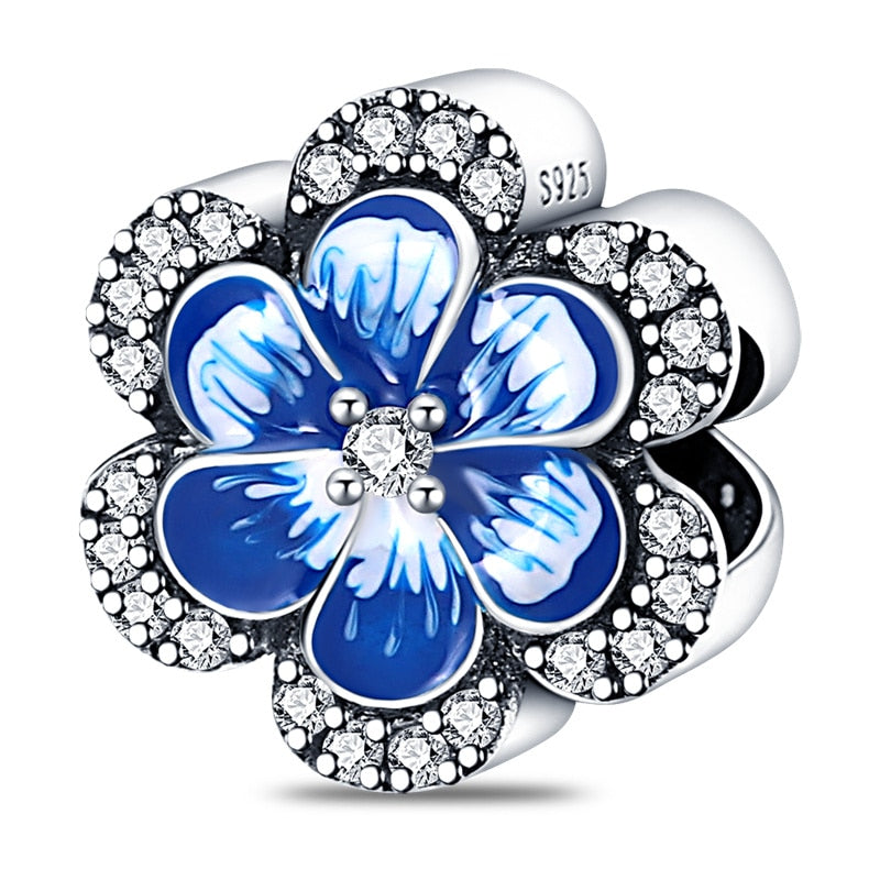 Charms Anhänger 925 Sterling Silber Charm Armband verschiedene Themen Damen Geschenk