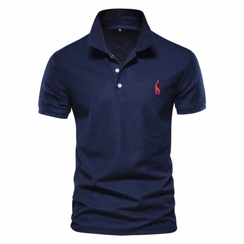 Herren Poloshirt Kontrast Kragen Polo Kurzarm Slim Fit Hemd Polohemd T-Shirt NEU