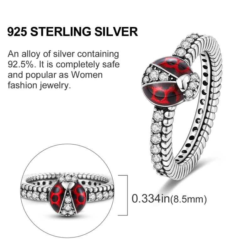 Massiv Sterling Silber 925 Ring filigran Fashion Damenring mit AAA Zirkonia
