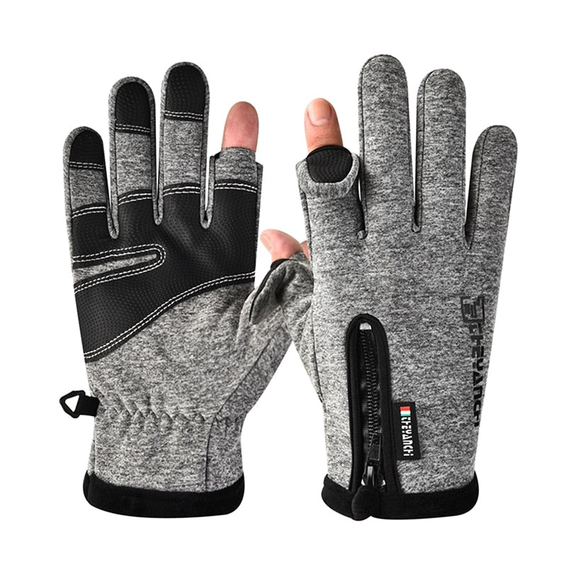 Fahrradhandschuhe Damen Herren Thermo Winter Handschuhe Touchscreen Wasserdicht