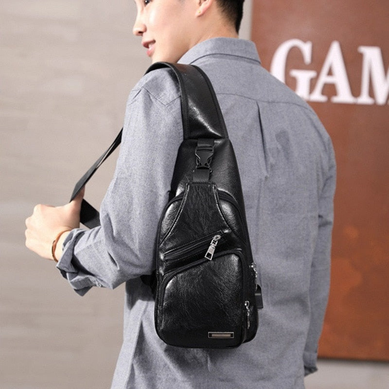 Brusttasche CROSSOVER Bauchtasche Hüfttasche Umhängetasche BODYBAG Rucksack
