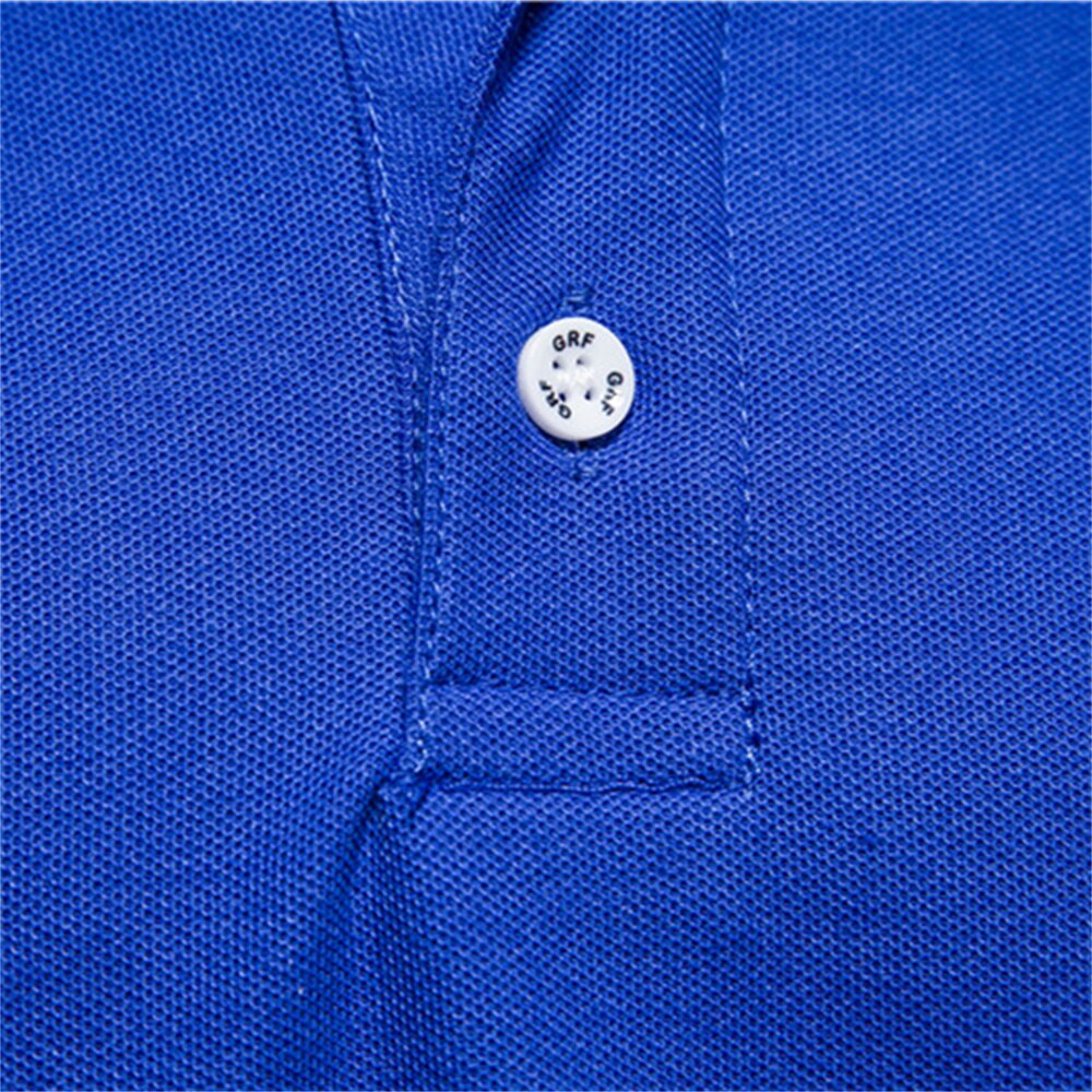 Herren Poloshirt Kontrast Kragen Polo Kurzarm Slim Fit Hemd Polohemd T-Shirt NEU
