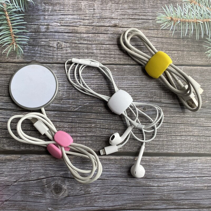 4 Stück Kabelclip Kabel Organizer Kabelschelle Kabelklemme Kabelhalter