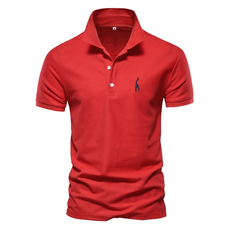 Herren Poloshirt Kontrast Kragen Polo Kurzarm Slim Fit Hemd Polohemd T-Shirt NEU