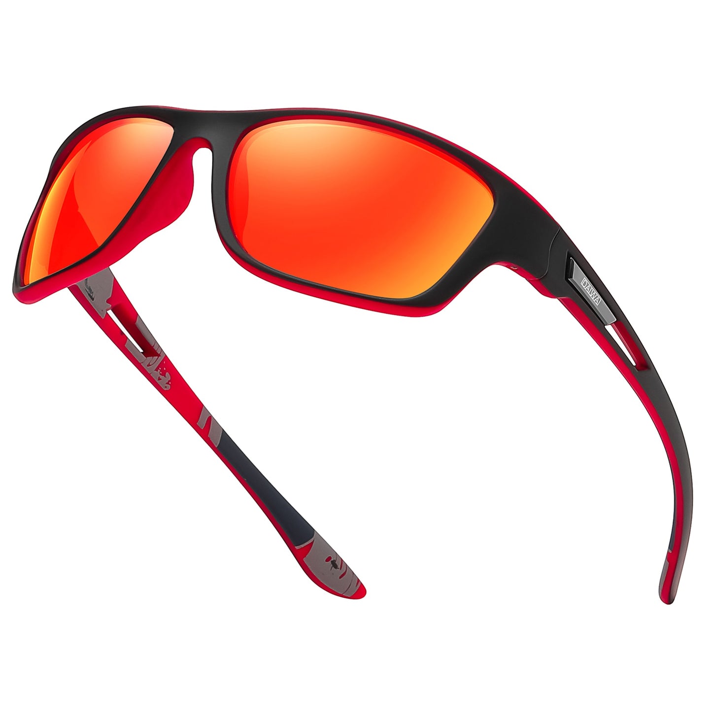 Dalwa Polarisierte Sonnenbrille Männer Frauen Square Outdoor Sport UV400 Angeln