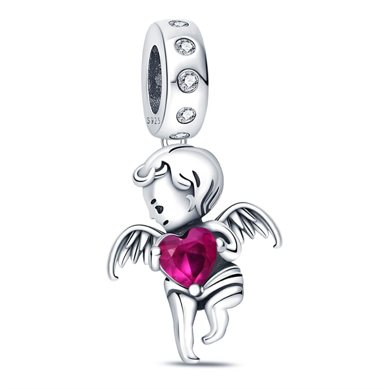 Charms Anhänger 925 Sterling Silber Charm Armband verschiedene Themen Damen Geschenk