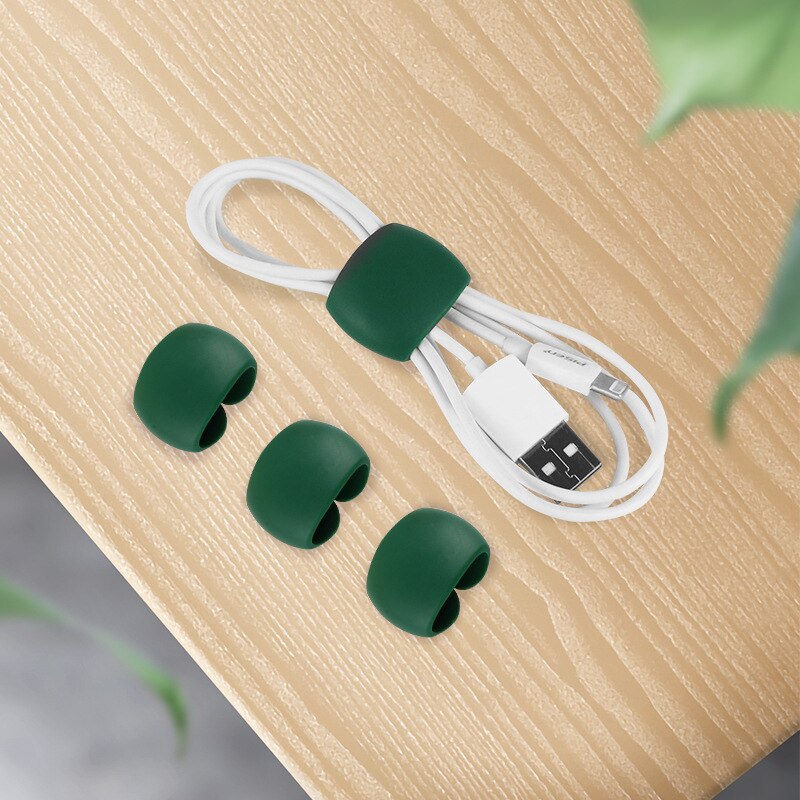 4 Stück Kabelclip Kabel Organizer Kabelschelle Kabelklemme Kabelhalter