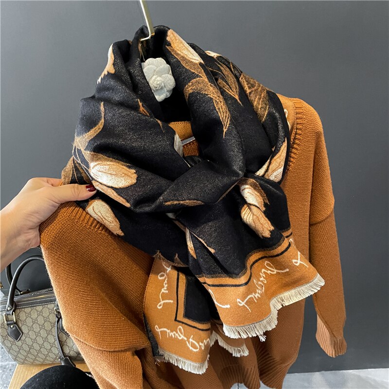 Fashion Damen Winterschal Viskose Stola Schlauchschal  Halstuch Strickschal Loop NEU