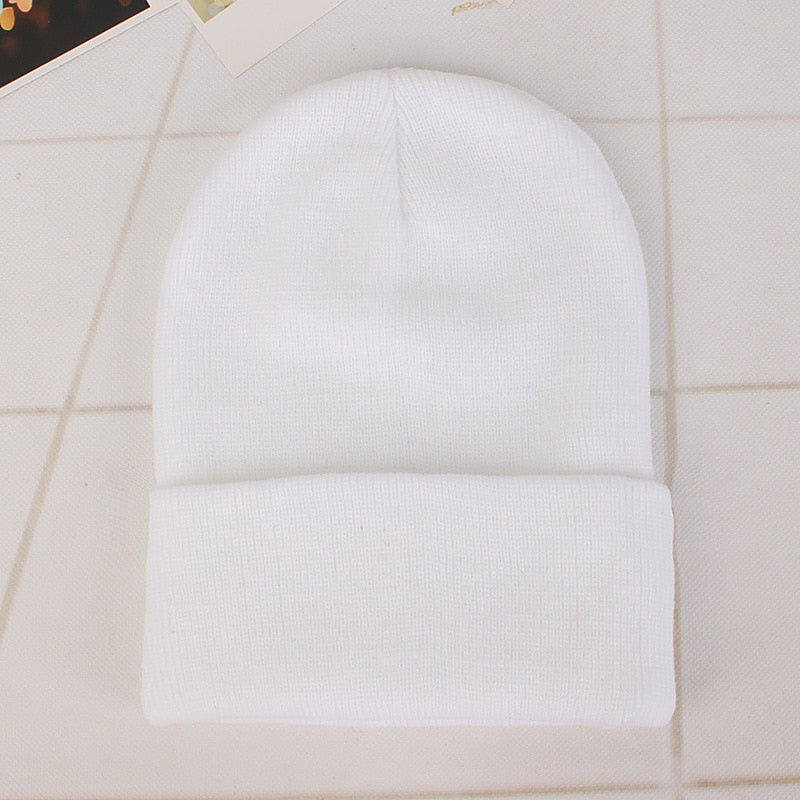 Warme Damen Wintermütze Woll Mütze Strickmütze Kappe Hut Unisex