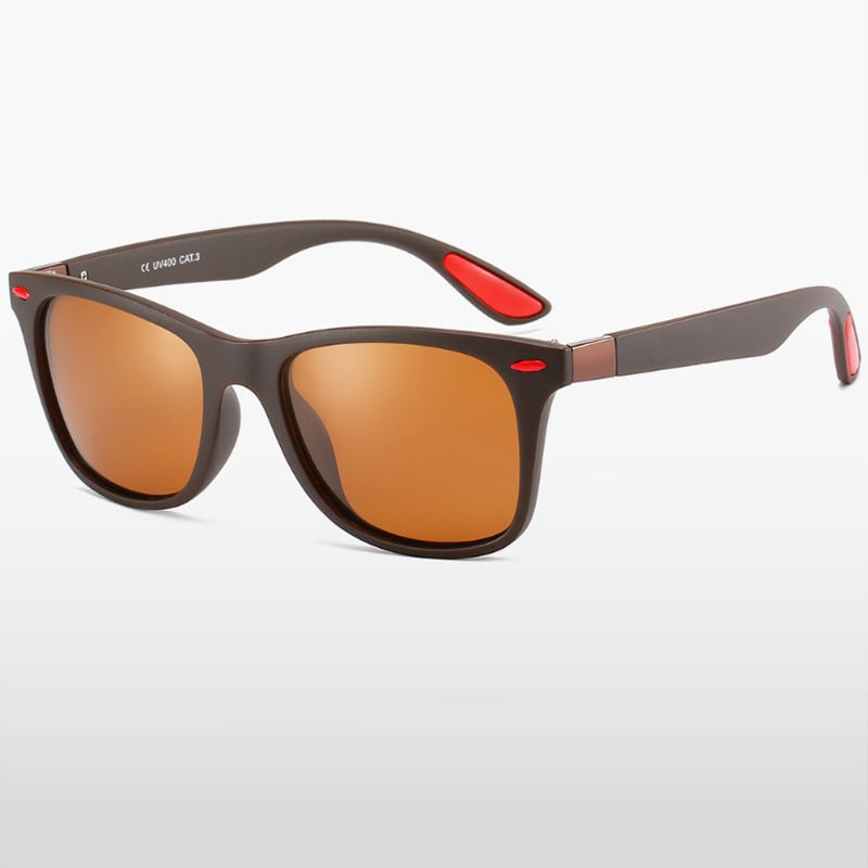 Fashion Herren HD Polarisiert Sonnenbrille 100% UV400 Polycarbonat Pilotenbrille