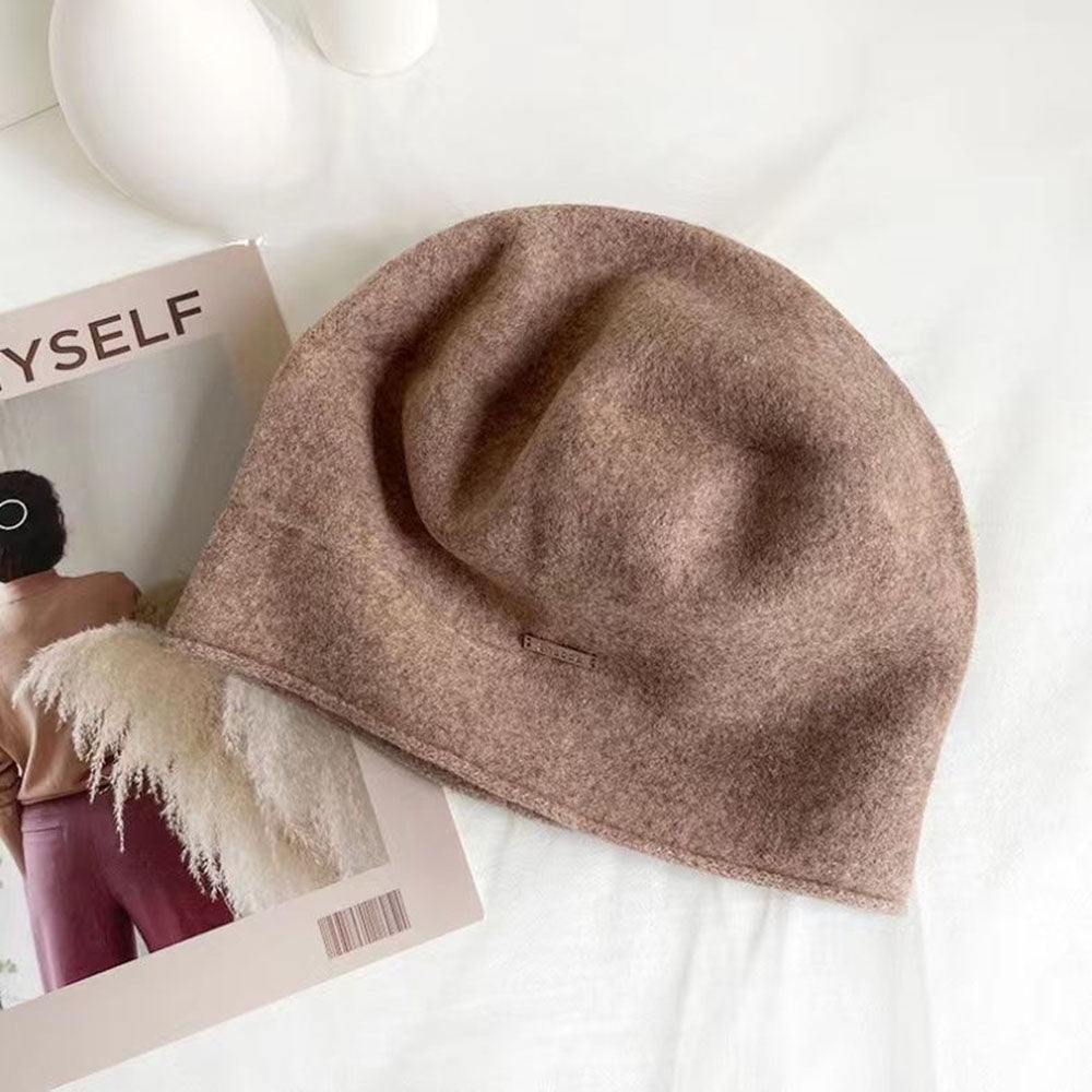 Warme Damen Wintermütze Woll Mütze Strickmütze Kappe Hut Unisex