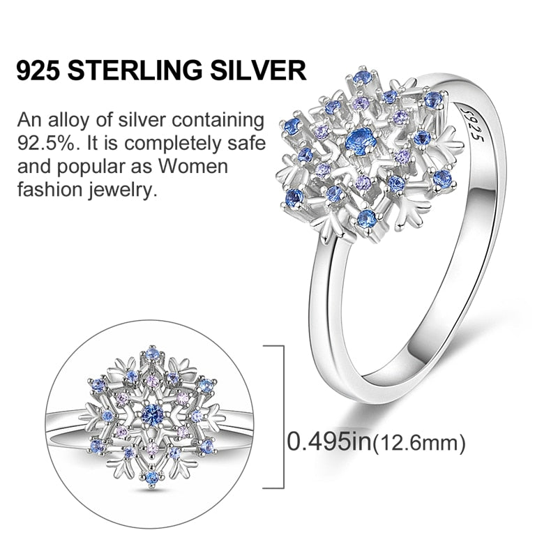 Massiv Sterling Silber 925 Ring filigran Fashion Damenring mit AAA Zirkonia
