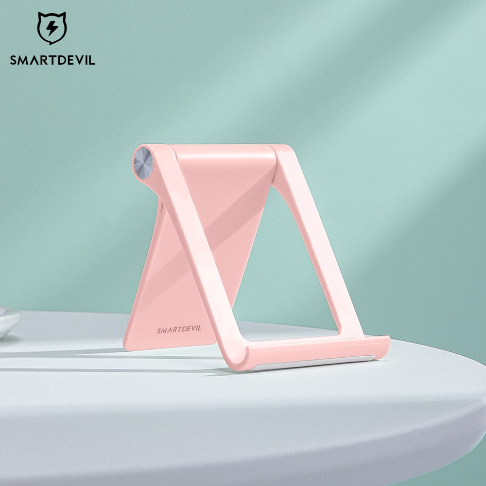 Universal Tischständer Handy Tablet Halter Einstellbar Faltbar Tragbar NEU