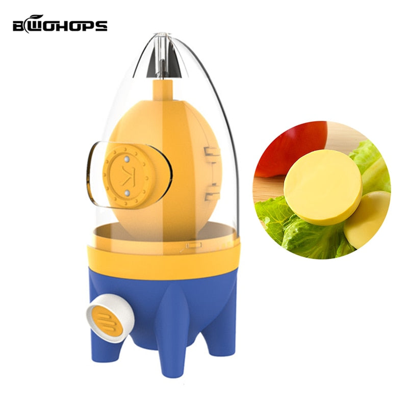 Eigelb-Shaker Gadget Goldene Eier Schneebesen Rührei Mixer Küchenzubehör