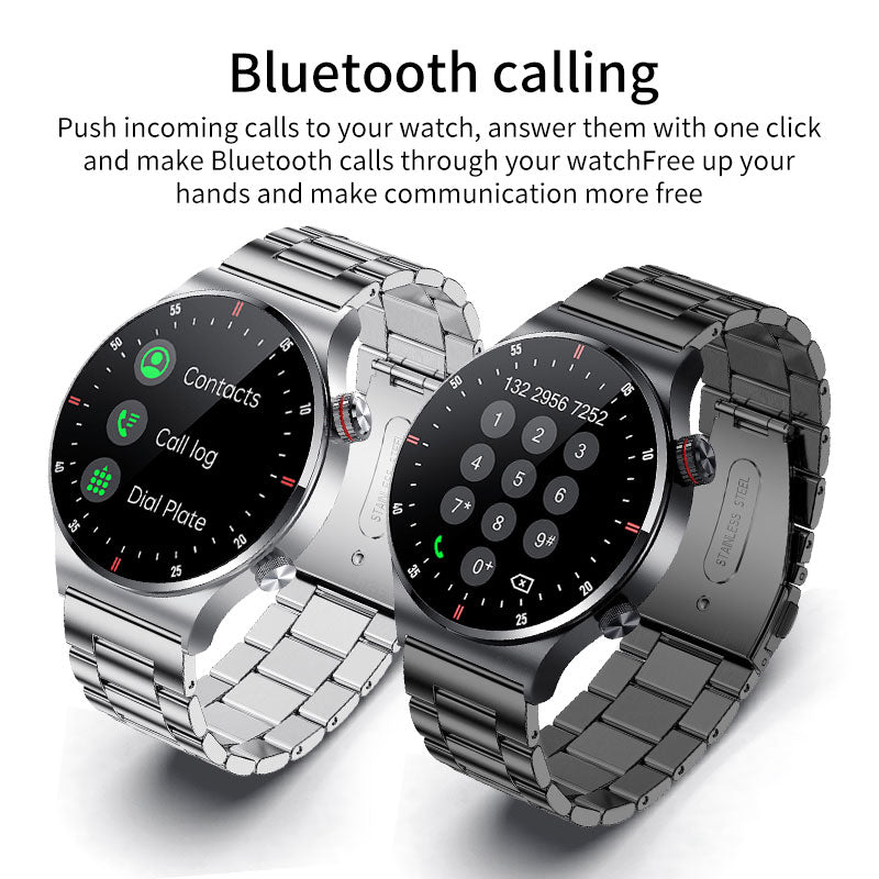 LIGE EKG + PPG Bluetooth Smart watch Fitness Tracker Sport Uhr Puls Armband Wasserdicht