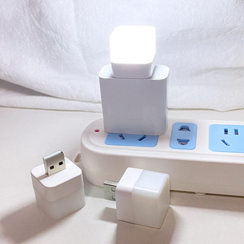 USB LED Nachtlicht Augenschutz Lampe Computer Nachtlampe Warmweiß