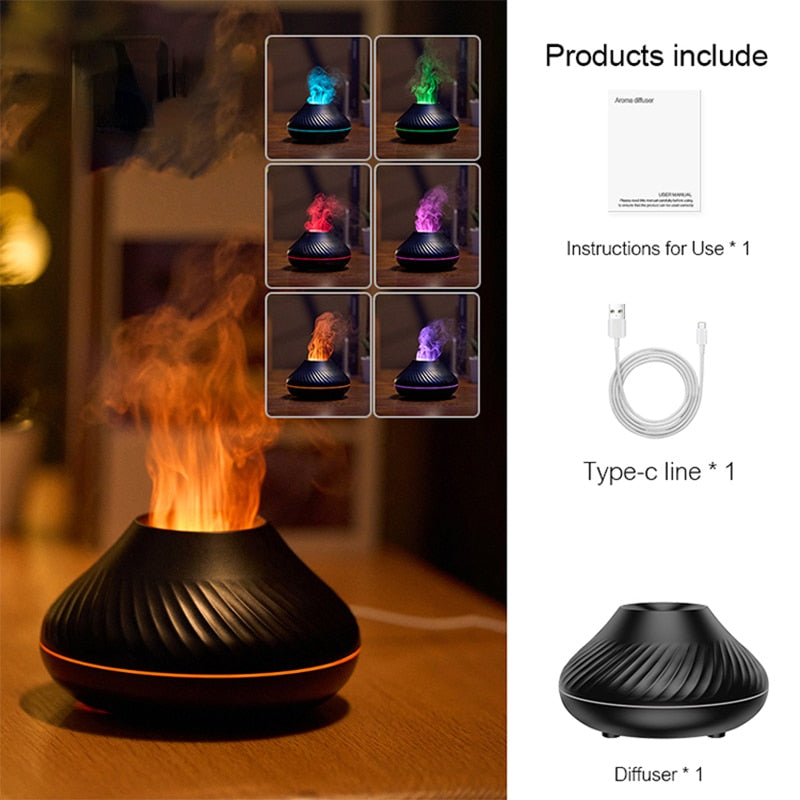 130ml Ultraschall Luftbefeuchter Aroma Diffuser Diffusor Humidifier 7 LED Licht